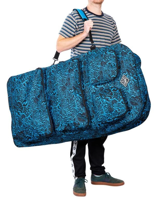 44" Quad Bodyboard Bag (Blue Classic Pattern) 4 44" Quad Bodyboard Bag (Blue Classic Pattern) - Image 4
