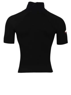 Two Bare Feet Adults Thermal Short Sleeve Rash Vest (Black) -Surfboards Sales rash vest short sleeve black 5
