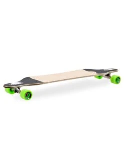 Two Bare Feet Santa Maria 42in Canadian Maple Longboard Skateboard Complete (Green Wheels) -Surfboards Sales santa maria green 4