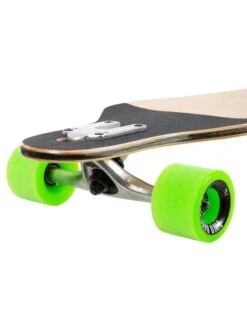 Two Bare Feet Santa Maria 42in Canadian Maple Longboard Skateboard Complete (Green Wheels) -Surfboards Sales santa maria green 5