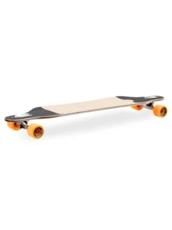 Two Bare Feet Santa Maria 42in Canadian Maple Longboard Skateboard Complete (Orange Wheels) -Surfboards Sales santa maria orange 4