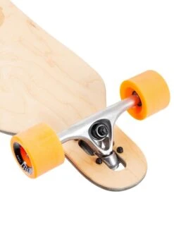 Two Bare Feet Santa Maria 42in Canadian Maple Longboard Skateboard Complete (Orange Wheels) -Surfboards Sales santa maria orange 6