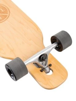 Two Bare Feet "Seville" 42in Canadian Maple Longboard Skateboard Complete (Black Wheels) -Surfboards Sales seville 6
