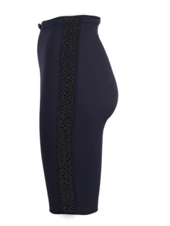 Two Bare Feet Womens Silicone Print Series 2.5mm Neoprene Wetsuit Shorts (Black) -Surfboards Sales silicone series black 3 1