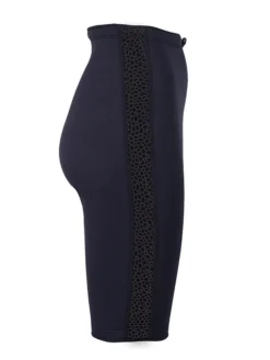 Two Bare Feet Womens Silicone Print Series 2.5mm Neoprene Wetsuit Shorts (Black) -Surfboards Sales silicone series black 7 1