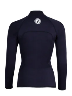 Two Bare Feet Womens Silicone Print Series Full Zip 2.5mm Wetsuit Jacket (Black/Mint) -Surfboards Sales silicone series jacket mint 5