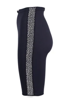 Two Bare Feet Womens Silicone Print Series 2.5mm Neoprene Wetsuit Shorts (Black/White) -Surfboards Sales silicone series white 3 1