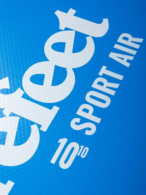 Two Bare Feet Sport Air (Allround XL) 10'10" X 33" X 6" Inflatable SUP Deluxe Fibreglass Hybrid Pack (Blue) 9 Two Bare Feet Sport Air (Allround XL) 10'10" X 33" X 6" Inflatable SUP Deluxe Fibreglass Hybrid Pack (Blue) - Image 9