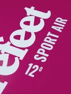 Two Bare Feet Sport Air (Touring) 12'0" X 33" X 6" Inflatable SUP Deluxe Fibreglass Hybrid Pack (Raspberry) -Surfboards Sales sport air 12 0 5 raspberry 1