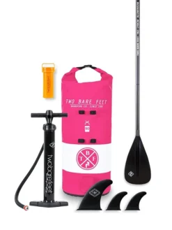 Two Bare Feet Sport Air (Touring) 12'0" X 33" X 6" Inflatable SUP Starter Pack (Raspberry) 12 Two Bare Feet Sport Air (Touring) 12'0" X 33" X 6" Inflatable SUP Starter Pack (Raspberry) -Surfboards Sales starter pink 2