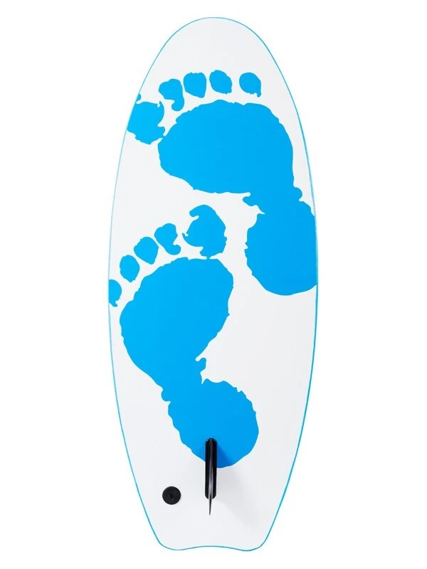 Two Bare Feet 47" XPE Mini Surfboard Bodyboard (Surf Crew Blue) 1 Two Bare Feet 47" XPE Mini Surfboard Bodyboard (Surf Crew Blue)