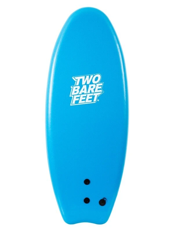 Two Bare Feet 47" XPE Mini Surfboard Bodyboard (Surf Crew Blue) 2 Two Bare Feet 47" XPE Mini Surfboard Bodyboard (Surf Crew Blue) - Image 2