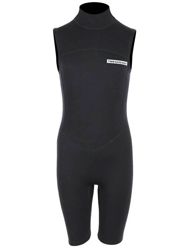 Two Bare Feet Thunderclap 2.5mm Junior Sleeveless Shorty Wetsuit (Black) 1 Two Bare Feet Thunderclap 2.5mm Junior Sleeveless Shorty Wetsuit (Black)