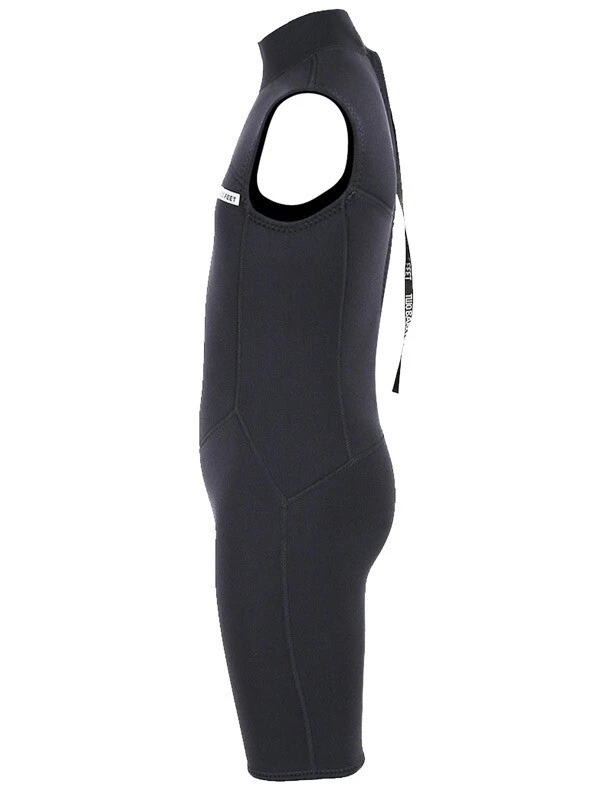 Two Bare Feet Thunderclap 2.5mm Junior Sleeveless Shorty Wetsuit (Black) 3 Two Bare Feet Thunderclap 2.5mm Junior Sleeveless Shorty Wetsuit (Black) - Image 3