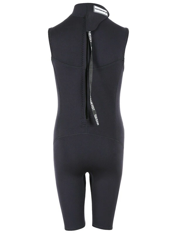 Two Bare Feet Thunderclap 2.5mm Junior Sleeveless Shorty Wetsuit (Black) 5 Two Bare Feet Thunderclap 2.5mm Junior Sleeveless Shorty Wetsuit (Black) - Image 5