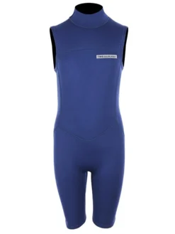 Two Bare Feet Thunderclap 2.5mm Junior Sleeveless Shorty Wetsuit (Navy)