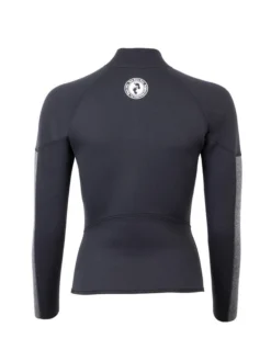 Two Bare Feet Unisex Perspective Half Zip 2.5mm Wetsuit Jacket & Pants Set (Black/Grey) -Surfboards Sales u7nm9k r