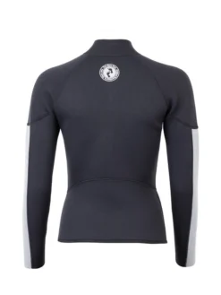 Two Bare Feet Unisex Perspective Half Zip 2.5mm Wetsuit Jacket & Pants Set (Black/Grey/Grey) -Surfboards Sales um2h6h k