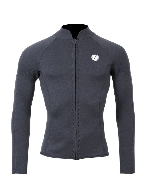 Two Bare Feet Perspective Full Zip 2.5mm Wetsuit Jacket (Black) 1 Two Bare Feet Perspective Full Zip 2.5mm Wetsuit Jacket (Black)