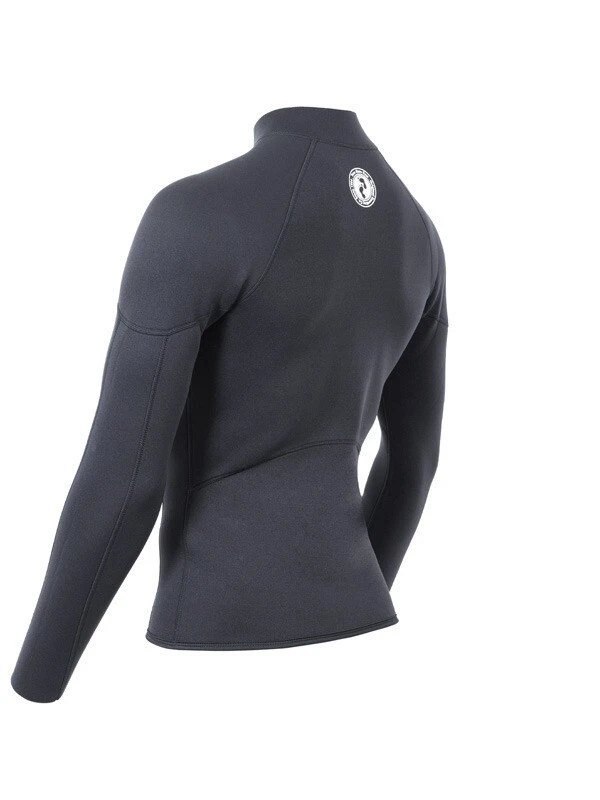 Two Bare Feet Perspective Full Zip 2.5mm Wetsuit Jacket (Black) 4 Two Bare Feet Perspective Full Zip 2.5mm Wetsuit Jacket (Black) - Image 4