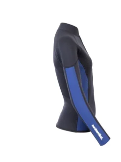 Two Bare Feet Unisex Perspective Full Zip 2.5mm Wetsuit Jacket (Black/Blue) -Surfboards Sales unisex perspective full zip jacket black blue denim 7 5