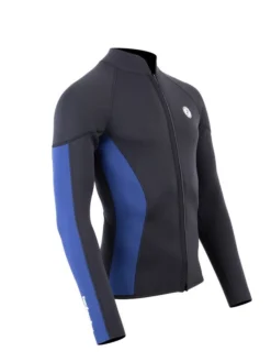 Two Bare Feet Perspective Full Zip 2.5mm Wetsuit Jacket (Black/Blue) 15 Two Bare Feet Perspective Full Zip 2.5mm Wetsuit Jacket (Black/Blue) -Surfboards Sales unisex perspective full zip jacket black blue denim 8