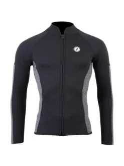 Two Bare Feet Perspective Full Zip 2.5mm Wetsuit Jacket & Shorts Set (Black/Grey) 12 Two Bare Feet Perspective Full Zip 2.5mm Wetsuit Jacket & Shorts Set (Black/Grey) -Surfboards Sales unisex perspective full zip jacket black delta vista shorts 5