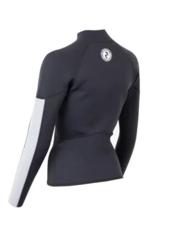 Two Bare Feet Unisex Perspective Full Zip 2.5mm Wetsuit Jacket (Black/Grey/Grey) 11 Two Bare Feet Unisex Perspective Full Zip 2.5mm Wetsuit Jacket (Black/Grey/Grey) -Surfboards Sales unisex perspective full zip jacket black grey grey 4 5