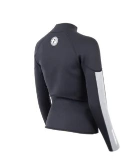Two Bare Feet Unisex Perspective Full Zip 2.5mm Wetsuit Jacket (Black/Grey/Grey) 13 Two Bare Feet Unisex Perspective Full Zip 2.5mm Wetsuit Jacket (Black/Grey/Grey) -Surfboards Sales unisex perspective full zip jacket black grey grey 6 5