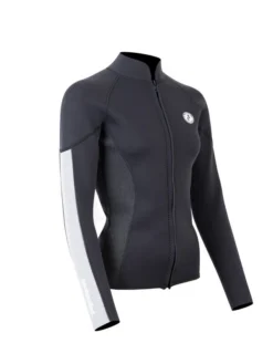Two Bare Feet Unisex Perspective Full Zip 2.5mm Wetsuit Jacket (Black/Grey/Grey) 15 Two Bare Feet Unisex Perspective Full Zip 2.5mm Wetsuit Jacket (Black/Grey/Grey) -Surfboards Sales unisex perspective full zip jacket black grey grey 8 5