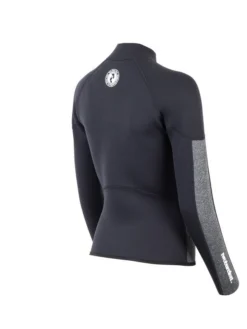 Two Bare Feet Unisex Perspective Half Zip 2.5mm Wetsuit Jacket (Black/Grey) 13 Two Bare Feet Unisex Perspective Half Zip 2.5mm Wetsuit Jacket (Black/Grey) -Surfboards Sales unisex perspective half zip jacket black delta 6 6