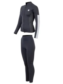 Two Bare Feet Unisex Perspective Full Zip 2.5mm Wetsuit Jacket & Pants Set (Black/Grey/Grey) 10 Two Bare Feet Unisex Perspective Full Zip 2.5mm Wetsuit Jacket & Pants Set (Black/Grey/Grey) -Surfboards Sales ur1c7a t 2