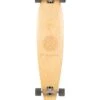 Two Bare Feet Valencia 44in Canadian Maple Longboard Skateboard Complete (Black Wheels)