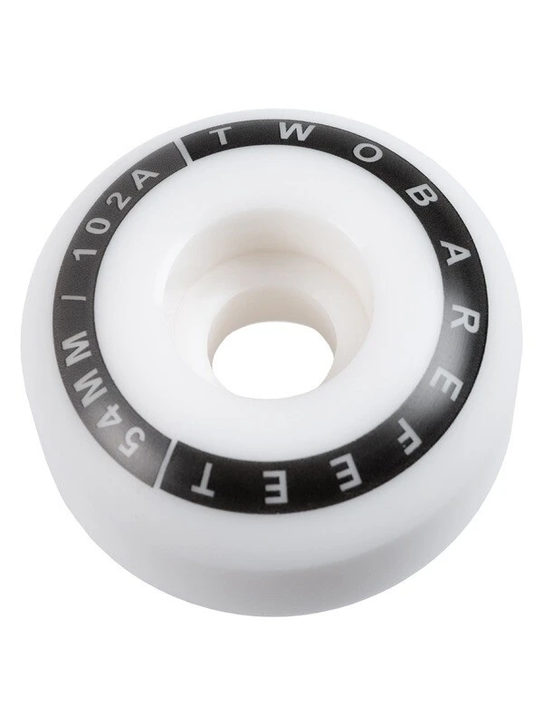 Two Bare Feet 54mm Classic Skateboard Wheels (102a) 3 Two Bare Feet 54mm Classic Skateboard Wheels (102a) - Image 3