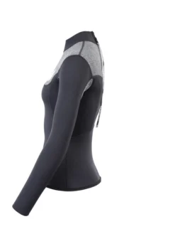 Two Bare Feet Womens Aspect Back Zip 2.5mm Wetsuit Jacket (Black/Grey) 10 Two Bare Feet Womens Aspect Back Zip 2.5mm Wetsuit Jacket (Black/Grey) -Surfboards Sales womens aspect back zip jacket black delta 3