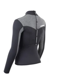 Two Bare Feet Womens Aspect Back Zip 2.5mm Wetsuit Jacket (Black/Grey) 11 Two Bare Feet Womens Aspect Back Zip 2.5mm Wetsuit Jacket (Black/Grey) -Surfboards Sales womens aspect back zip jacket black delta 4