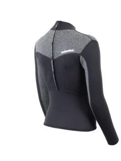 Two Bare Feet Womens Aspect Back Zip 2.5mm Wetsuit Jacket (Black/Grey) 13 Two Bare Feet Womens Aspect Back Zip 2.5mm Wetsuit Jacket (Black/Grey) -Surfboards Sales womens aspect back zip jacket black delta 6