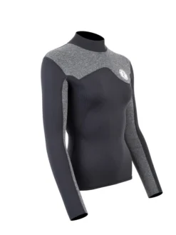 Two Bare Feet Womens Aspect Back Zip 2.5mm Wetsuit Jacket (Black/Grey) 15 Two Bare Feet Womens Aspect Back Zip 2.5mm Wetsuit Jacket (Black/Grey) -Surfboards Sales womens aspect back zip jacket black delta 8