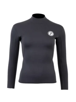 Two Bare Feet Womens Aspect Back Zip 2.5mm Wetsuit Jacket (Black)