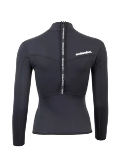 Two Bare Feet Womens Aspect Back Zip 2.5mm Wetsuit Jacket & Shorts Set (Black) -Surfboards Sales womens aspect back zip jacket black vista shorts 6 1