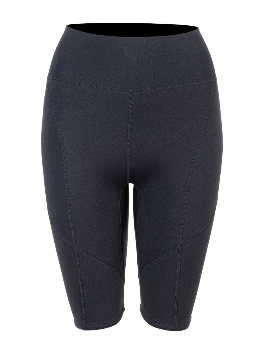 Two Bare Feet Womens Aspect Back Zip 2.5mm Wetsuit Jacket & Shorts Set (Black) - Image 7