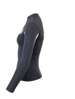 Two Bare Feet Womens Aspect Fleece Lined Zipless Thermal 2.5mm Superstretch Wetsuit Top (Black/Grey/Grey) 11 Two Bare Feet Womens Aspect Fleece Lined Zipless Thermal 2.5mm Superstretch Wetsuit Top (Black/Grey/Grey) -Surfboards Sales womens aspect fleece lined thermal top black grey grey 3
