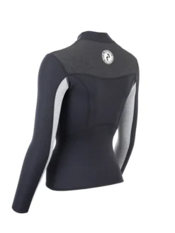 Two Bare Feet Womens Aspect Fleece Lined Zipless Thermal 2.5mm Superstretch Wetsuit Top (Black/Grey/Grey) 12 Two Bare Feet Womens Aspect Fleece Lined Zipless Thermal 2.5mm Superstretch Wetsuit Top (Black/Grey/Grey) -Surfboards Sales womens aspect fleece lined thermal top black grey grey 4