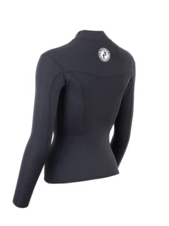 Two Bare Feet Womens Aspect Fleece Lined Zipless Thermal 2.5mm Superstretch Wetsuit Top (Black) 12 Two Bare Feet Womens Aspect Fleece Lined Zipless Thermal 2.5mm Superstretch Wetsuit Top (Black) -Surfboards Sales womens aspect fleece lined thermal top black 4