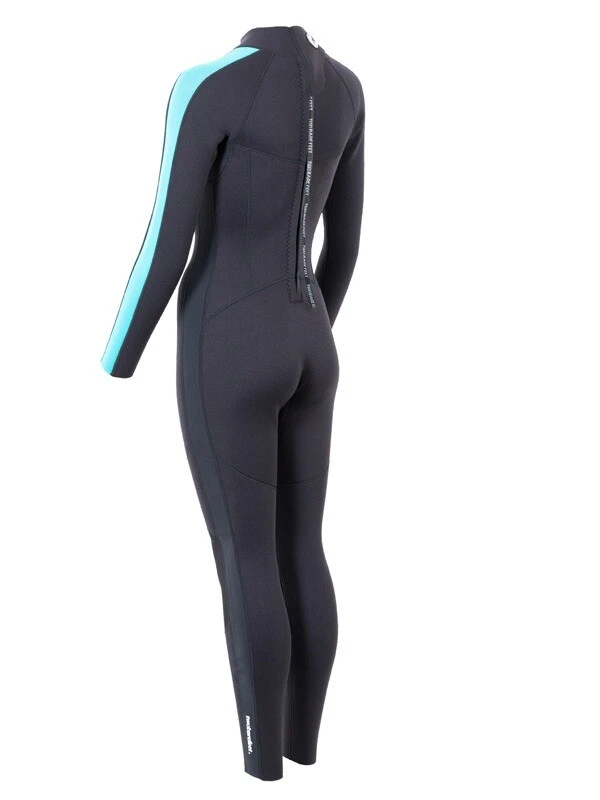 Two Bare Feet Flare 2.5mm Womens Superstretch Full Length Wetsuit (Mint) 4 Two Bare Feet Flare 2.5mm Womens Superstretch Full Length Wetsuit (Mint) - Image 4