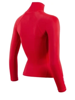 Two Bare Feet Unisex Long Sleeve Rash Vest (Red) -Surfboards Sales womens long sleeve red 6