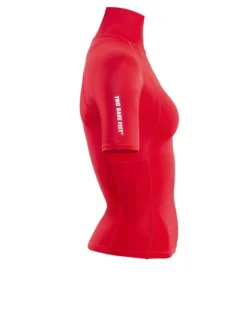 Two Bare Feet Unisex Short Sleeve Rash Vest (Red) 14 Two Bare Feet Unisex Short Sleeve Rash Vest (Red) -Surfboards Sales womens short sleeve red 7 1
