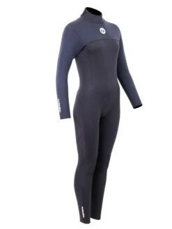 Two Bare Feet Thunderclap 5/4mm Womens Winter Wetsuit (Black) -Surfboards Sales womens thunderclap 4.3 black 8
