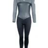Two Bare Feet Thunderclap Pro 4/3mm Womens Winter Wetsuit (Black/Delta Grey)