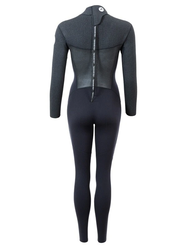 Two Bare Feet Thunderclap Pro 5/4mm Womens Winter Wetsuit (Black/Dark Grey) 5 Two Bare Feet Thunderclap Pro 5/4mm Womens Winter Wetsuit (Black/Dark Grey) - Image 5